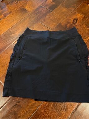 Athleta Black Mini Skirt with Side Pockets